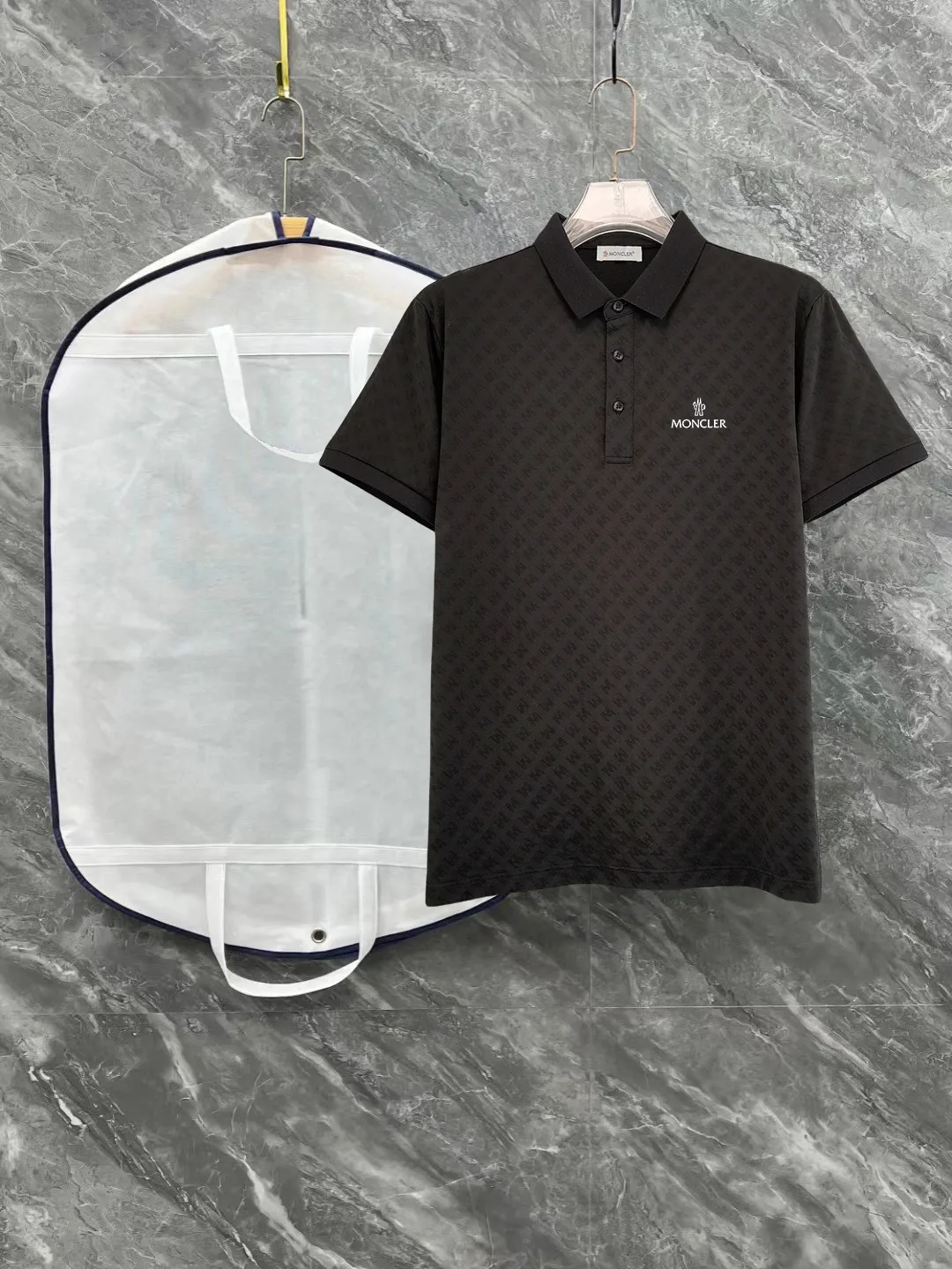 Premium Quality Moncler ➕ ， ， ！ 。 ， LOGO ， YB ！ ！ Same Style ：Black White Size：M L XL XXL XXXL